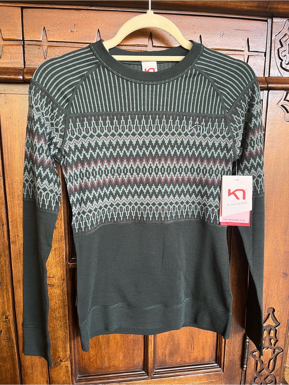 Kari Traa “Silja” Women’s Merino Wool Base Layer Small NWT